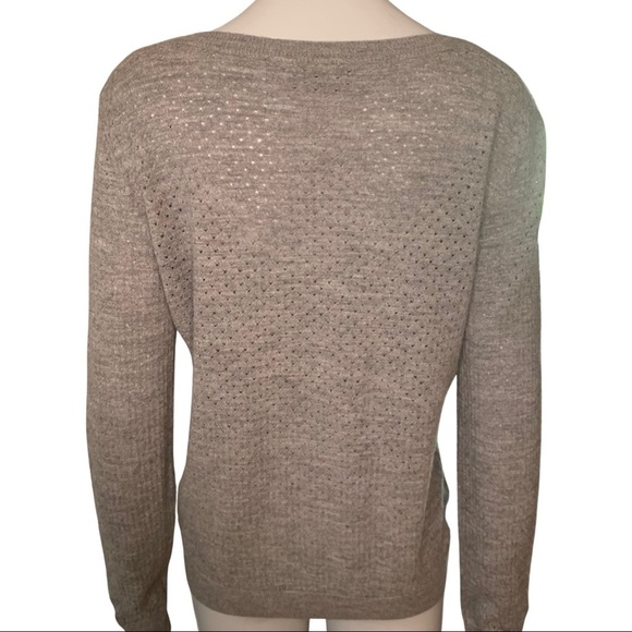 A.P.C. Paris Merino Wool Crewneck Grey Sweater - Picture 5 of 14